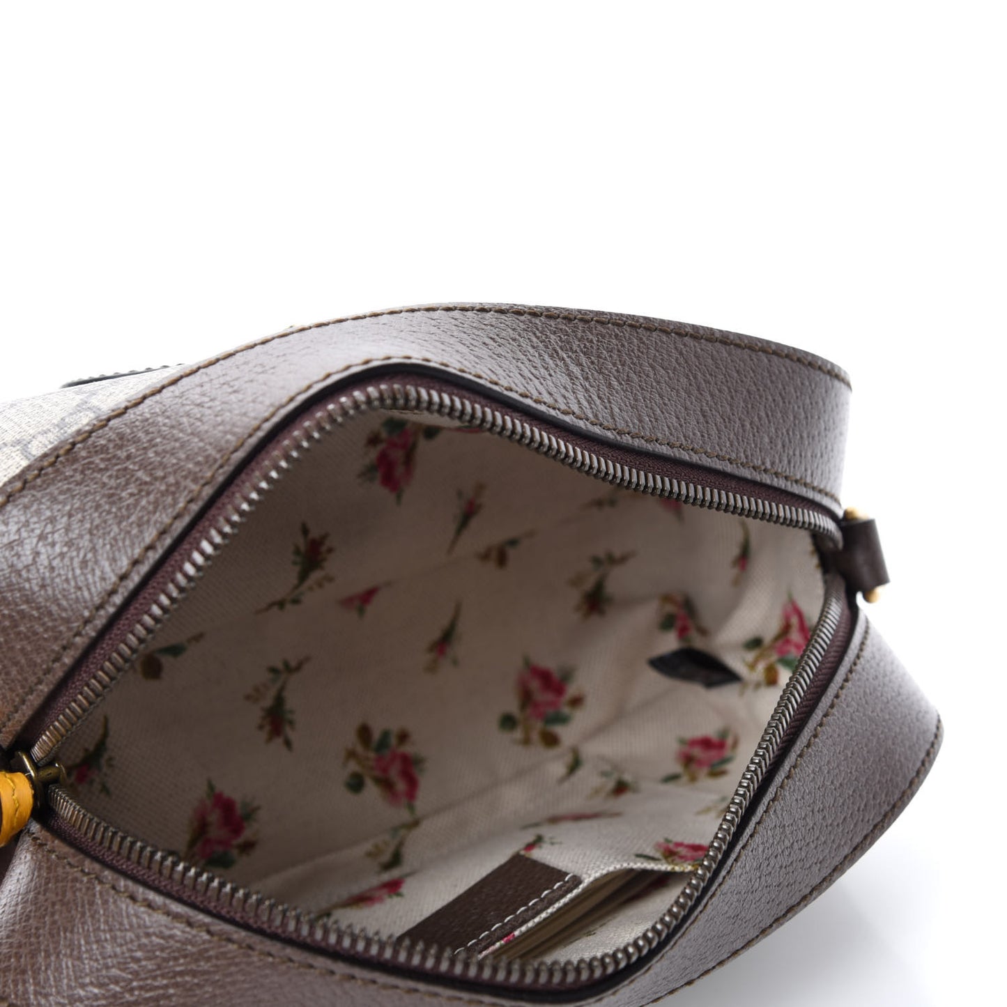 GG Supreme Monogram Web Neo Vintage Shoulder Bag Beige New Acero Crop