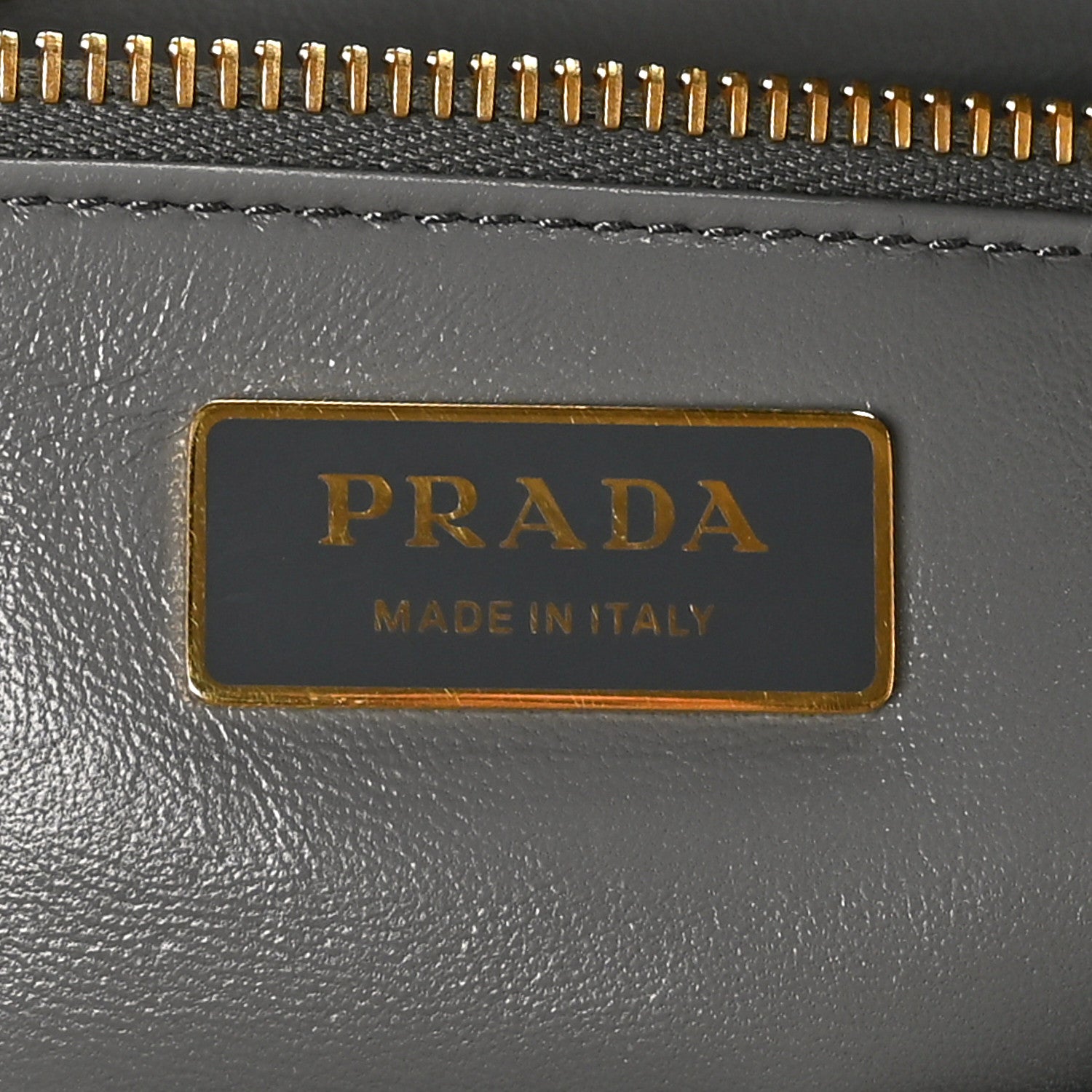 Prada Saffiano Ombre Small Galleria Double Zip Tote Gradient Slate Grey 8 of 11