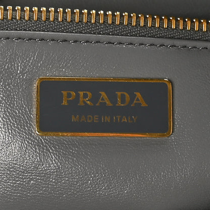 Prada Saffiano Ombre Small Galleria Double Zip Tote Gradient Slate Grey 8 of 11