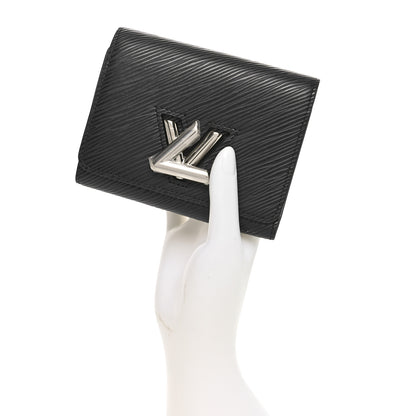 Louis Vuitton Epi Twist XS Wallet Black 2 of 10
