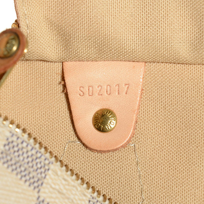 Louis Vuitton Damier Azur Speedy 30 7 of 7