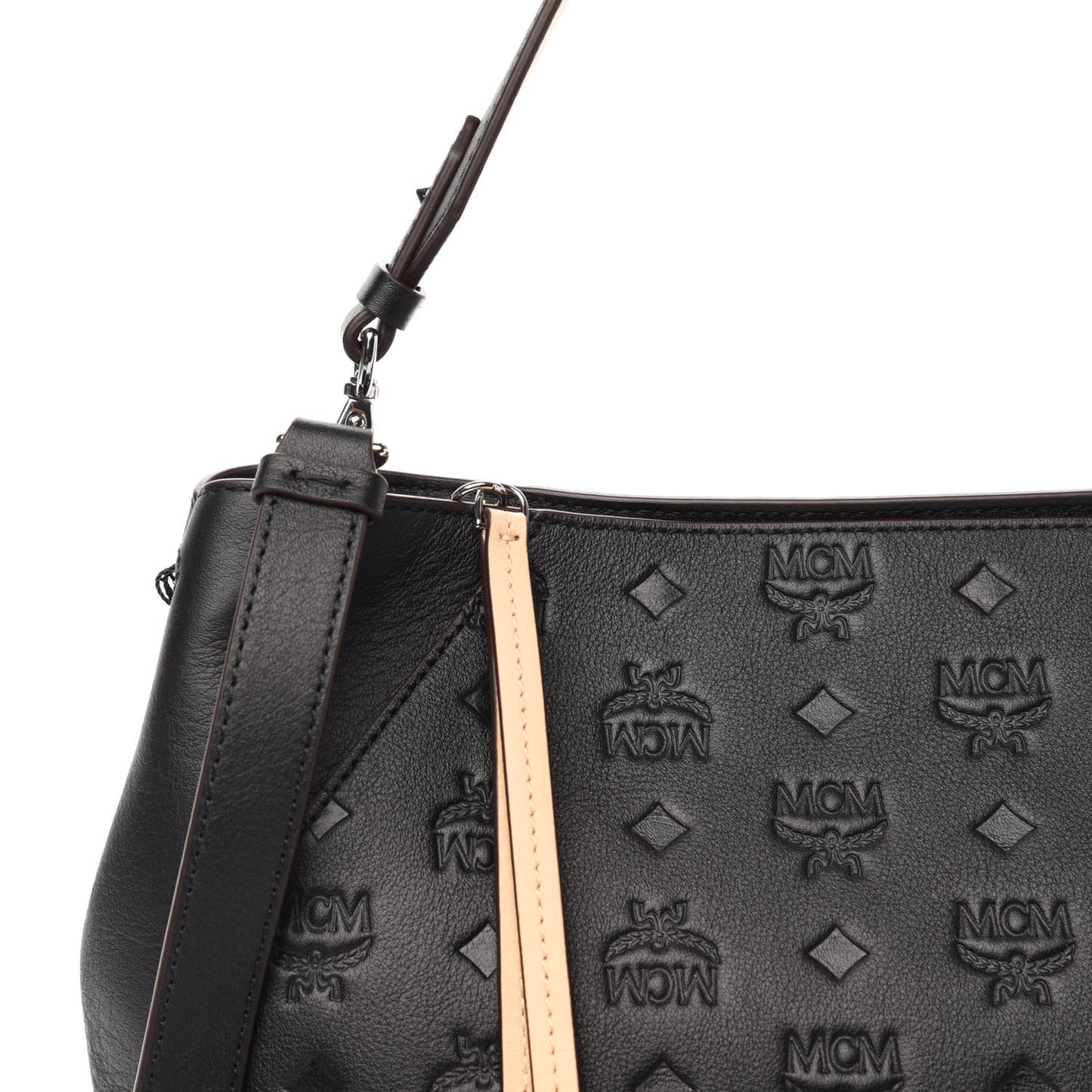 Calfskin Ottomar Medium Klara Hobo Black