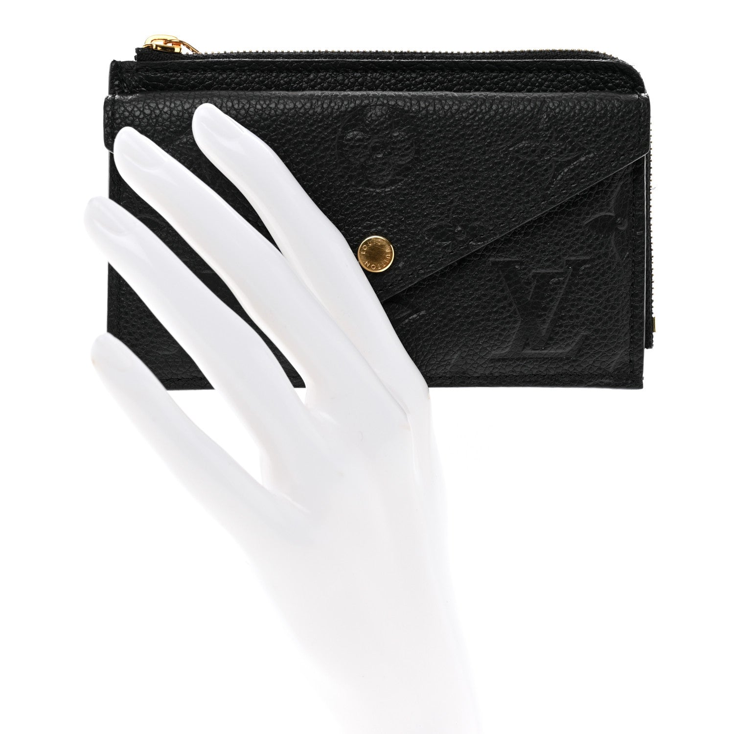 Louis Vuitton Empreinte Recto Verso Card Holder Black 2 of 7