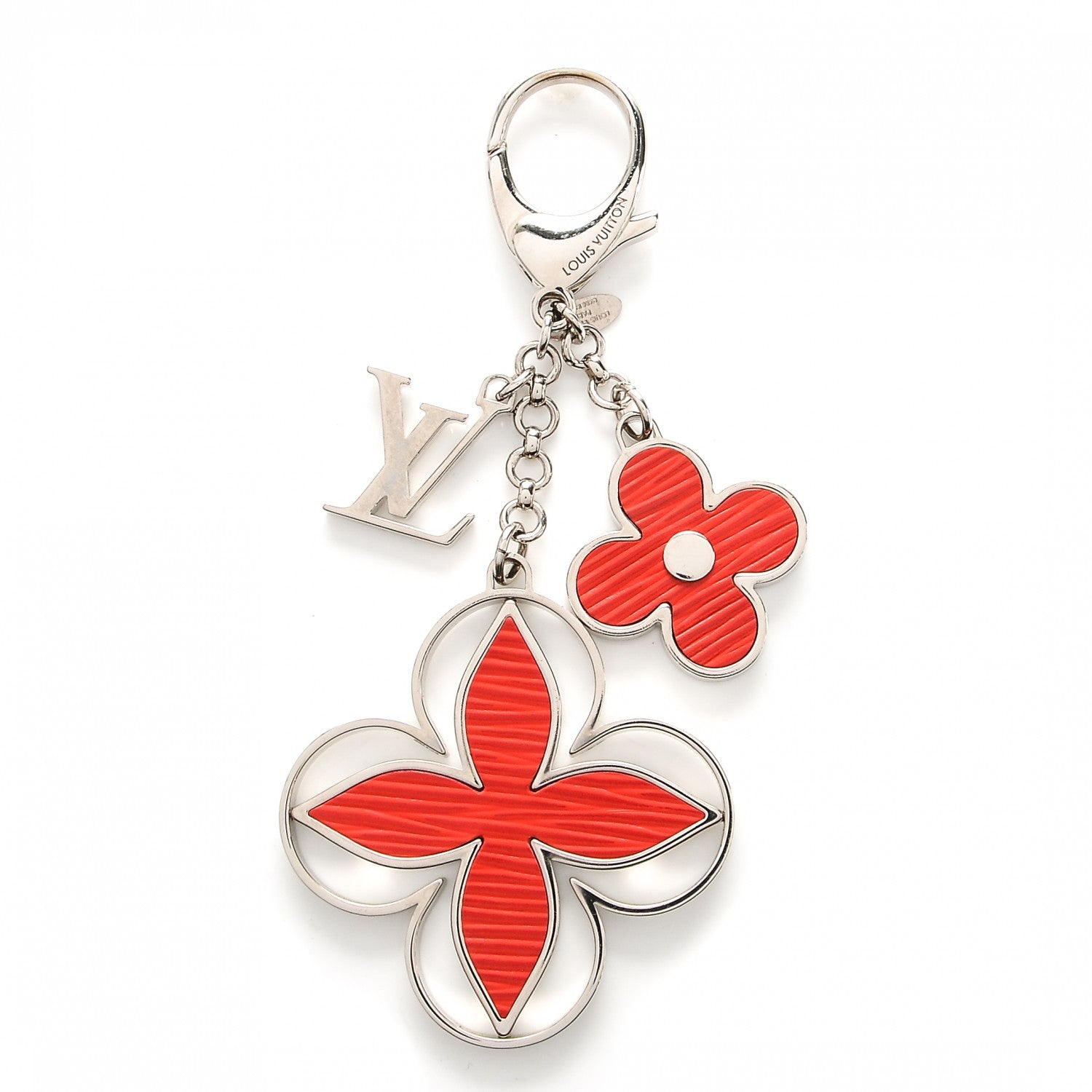 Louis Vuitton Epi Rimy Bag Charm Red 1 of 4