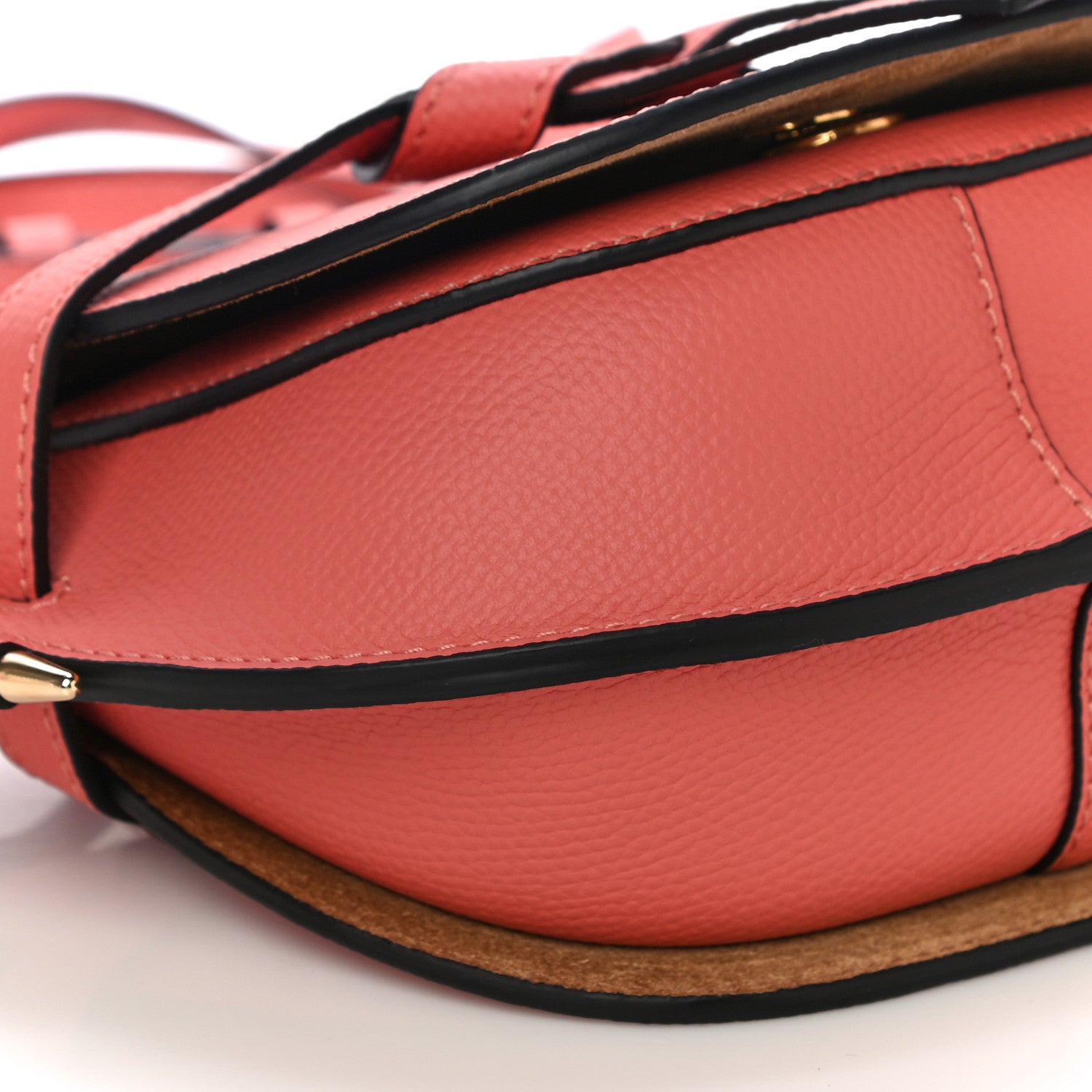 Loewe Pebble Grain Calfskin Mini Gate Dual Bag Pink Tulip 8 of 13
