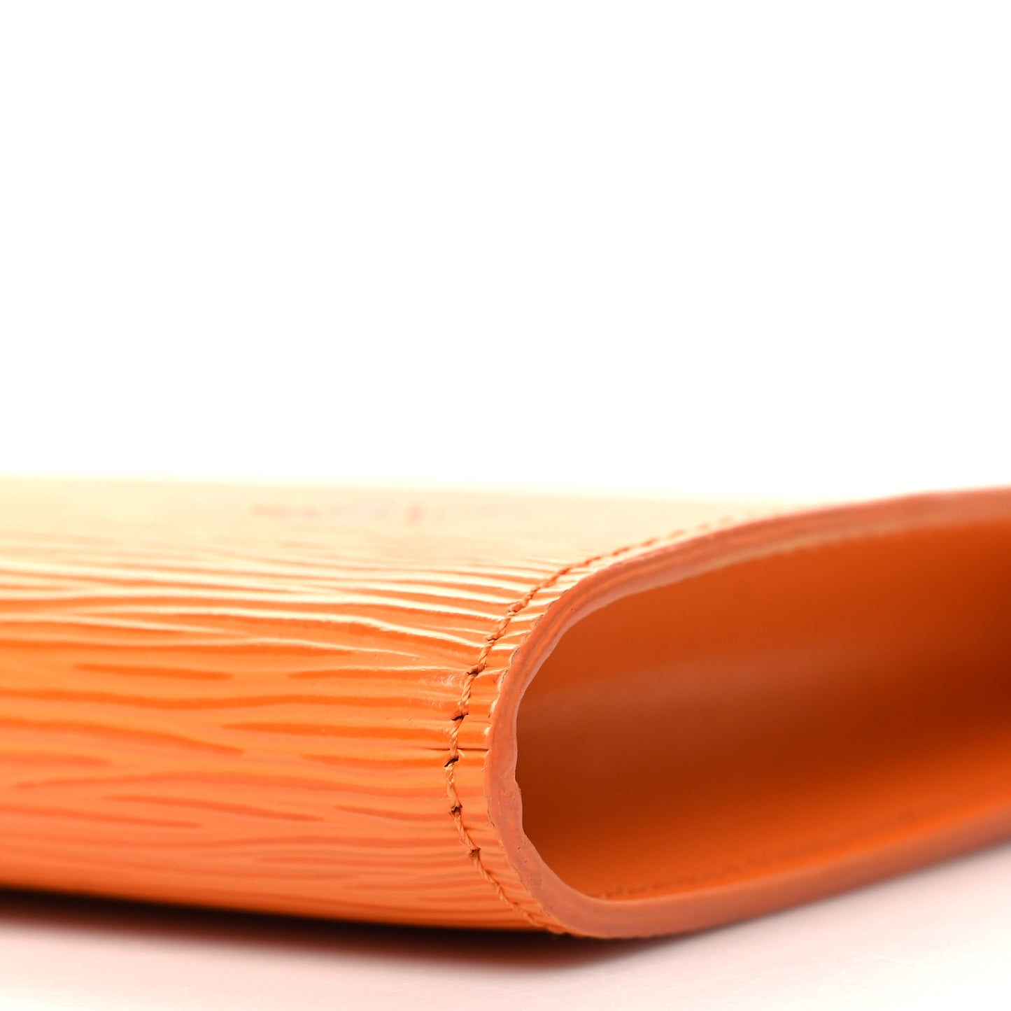 Epi Pochette Accessories 24 Mandarin