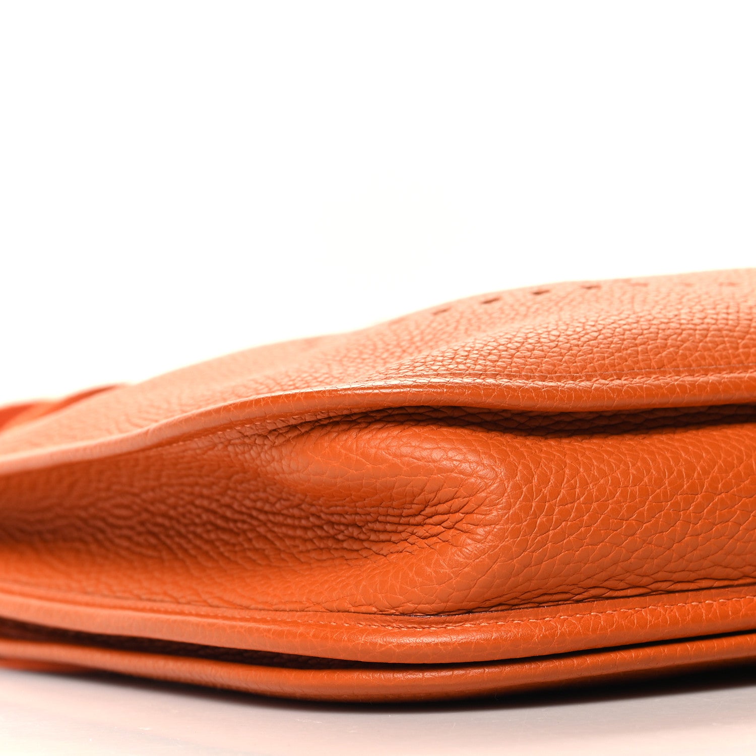 Hermes Taurillon Clemence Evelyne II PM Orange 9 of 12