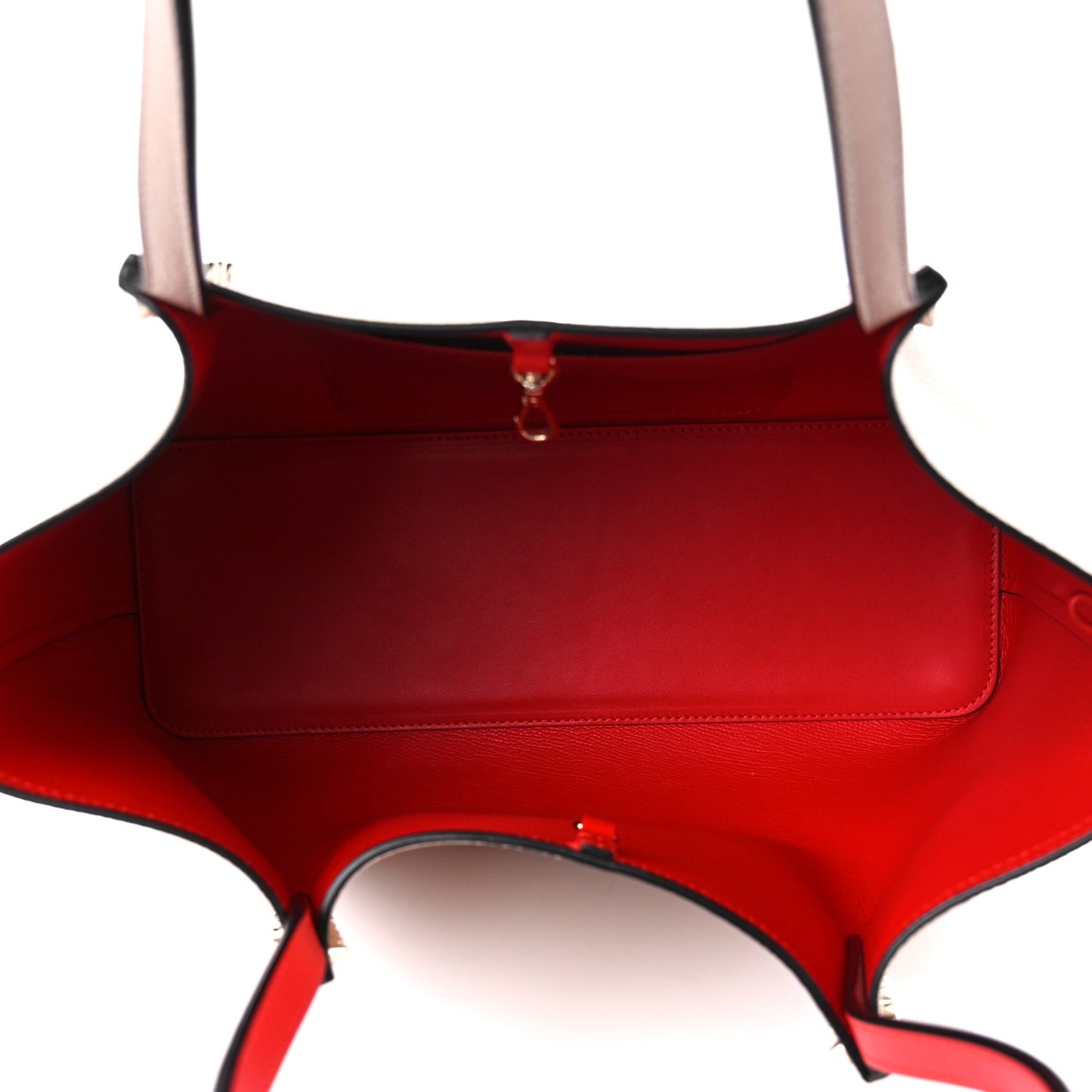 Calfskin Spiked Small Cabarock Shopper Tote Rose De Chine