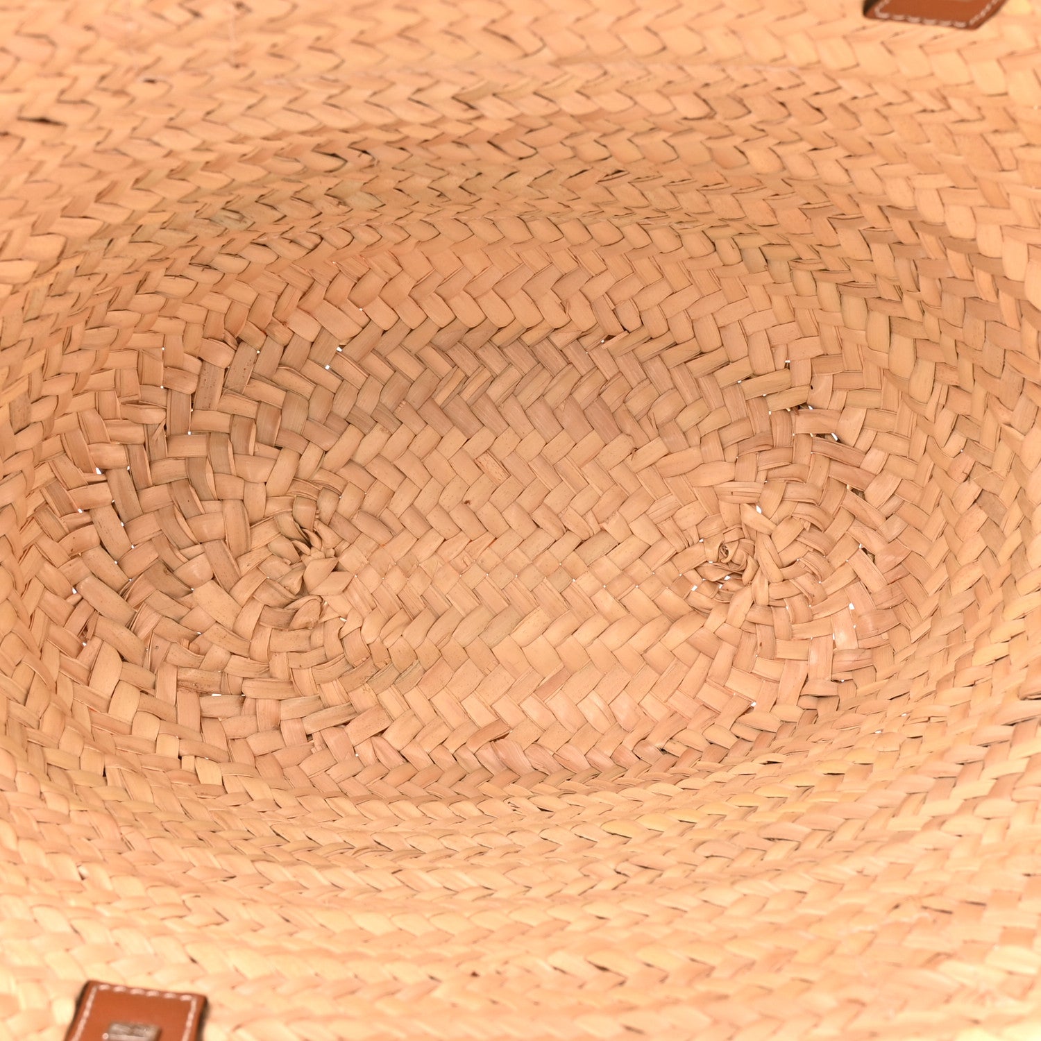 Loewe Raffia Basket Tote Bag Natural Tan 5 of 10