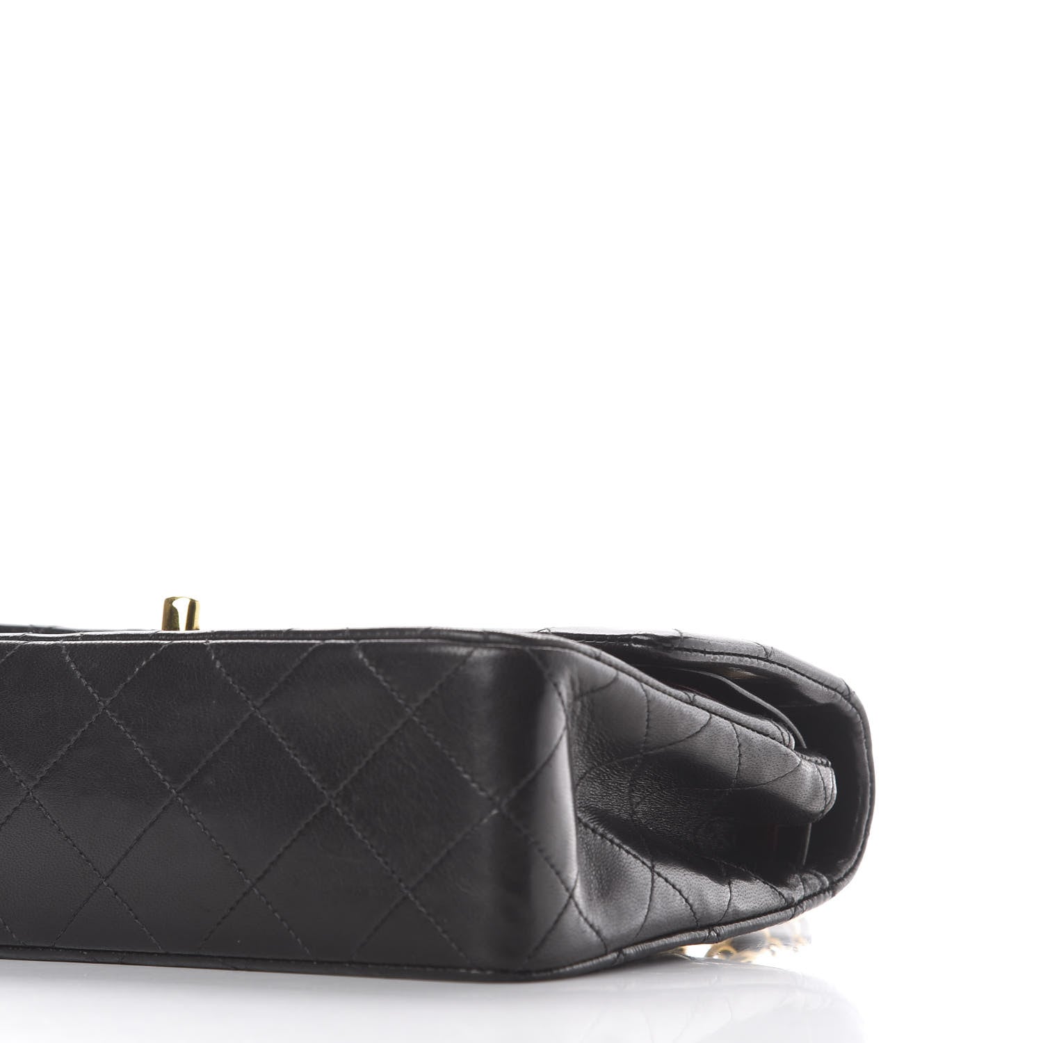 Chanel Lambskin Quilted Small Double Flap Black 7 of 8