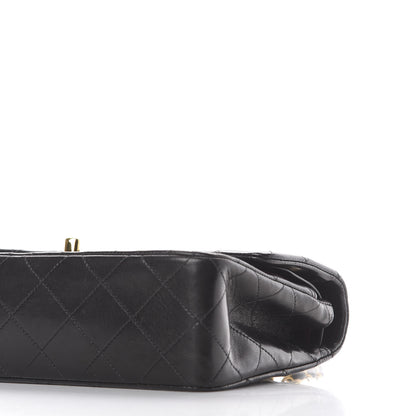 Chanel Lambskin Quilted Small Double Flap Black 7 of 8