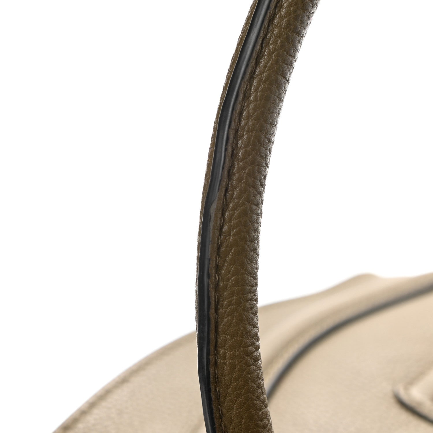Celine Drummed Calfskin Mini Luggage Souris 12 of 13