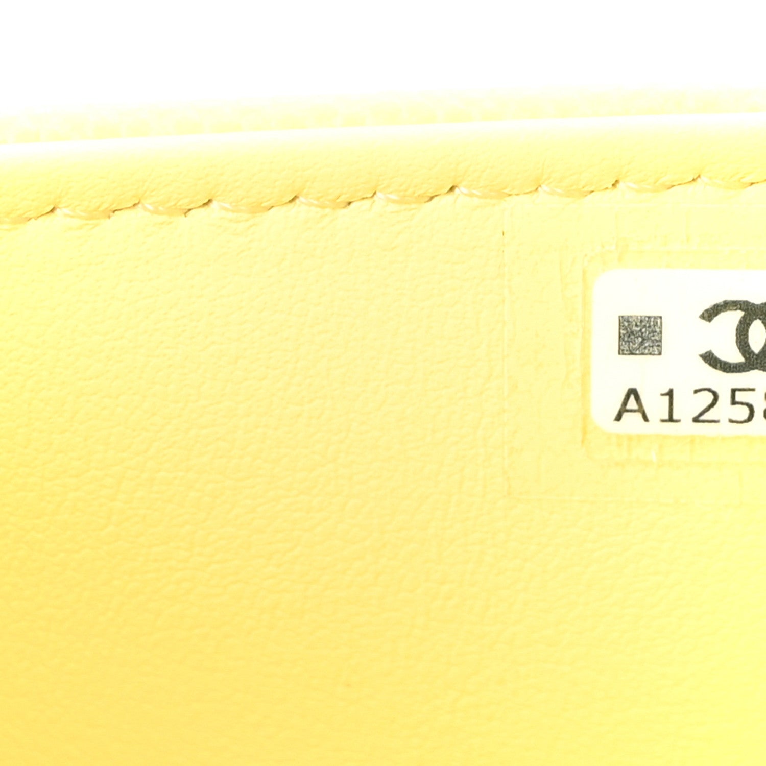 Chanel Shiny Caviar Mini Preppy Coco Shoulder Bag Light Yellow 7 of 11