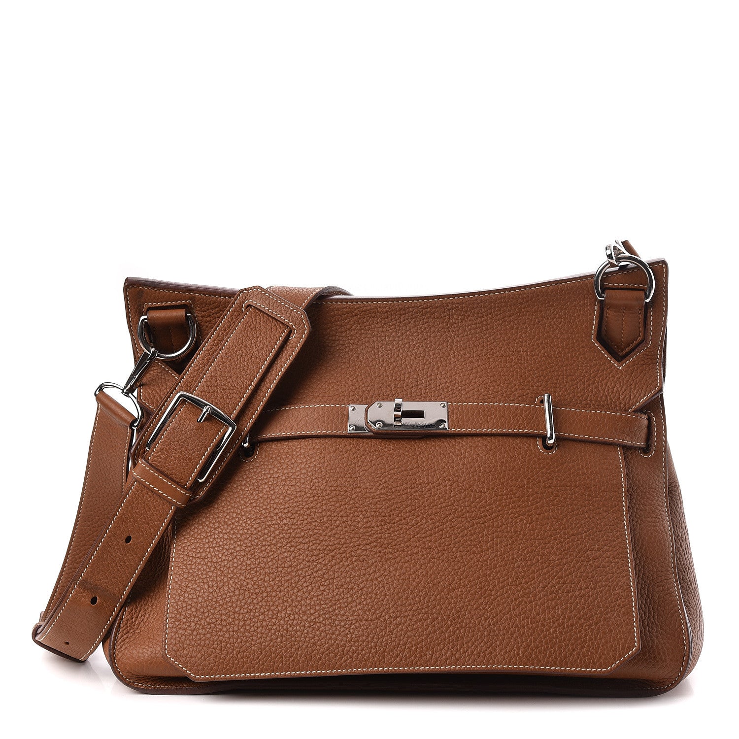 Hermes Taurillon Clemence Jypsiere 37 Gold 1 of 16