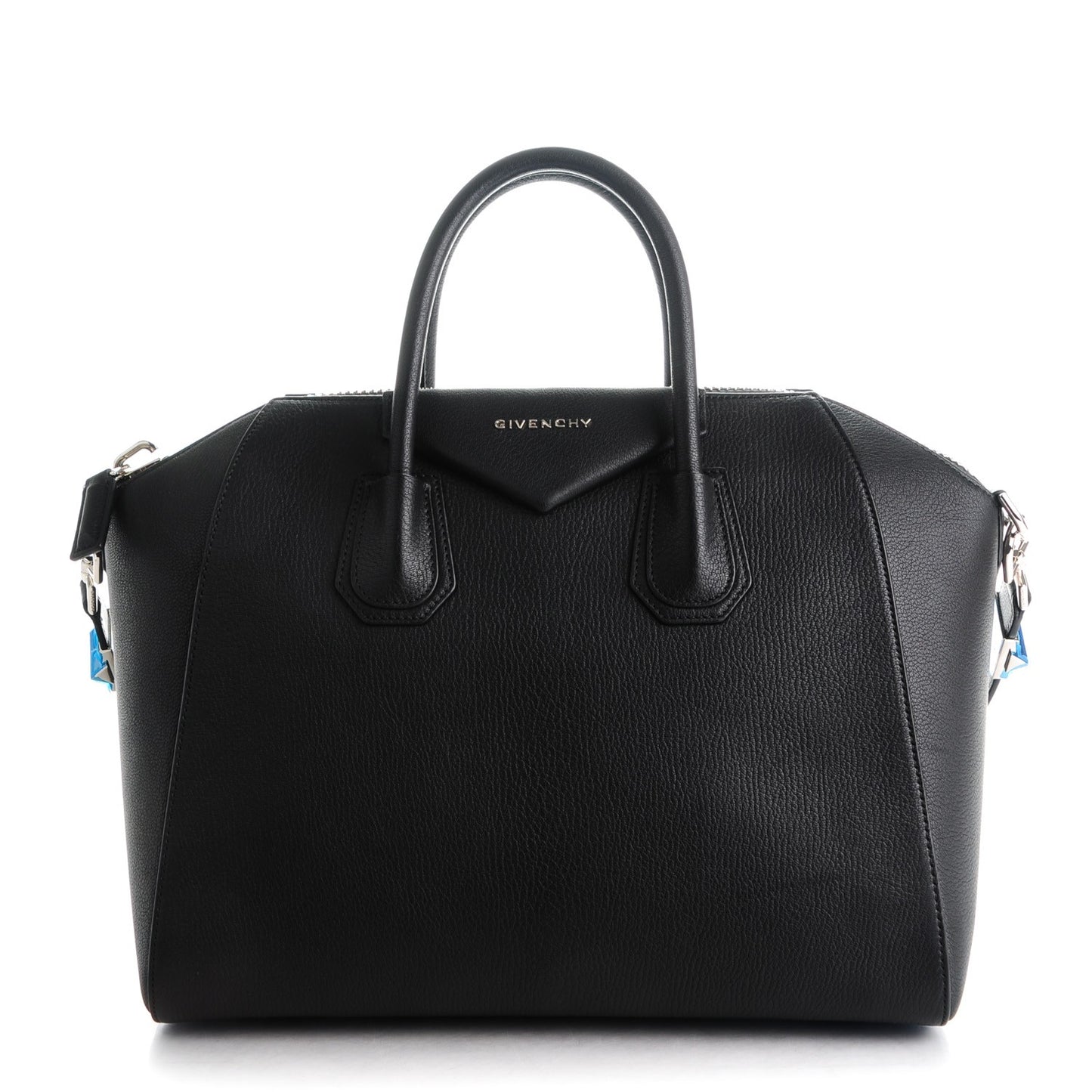Sugar Goatskin Medium Antigona Black