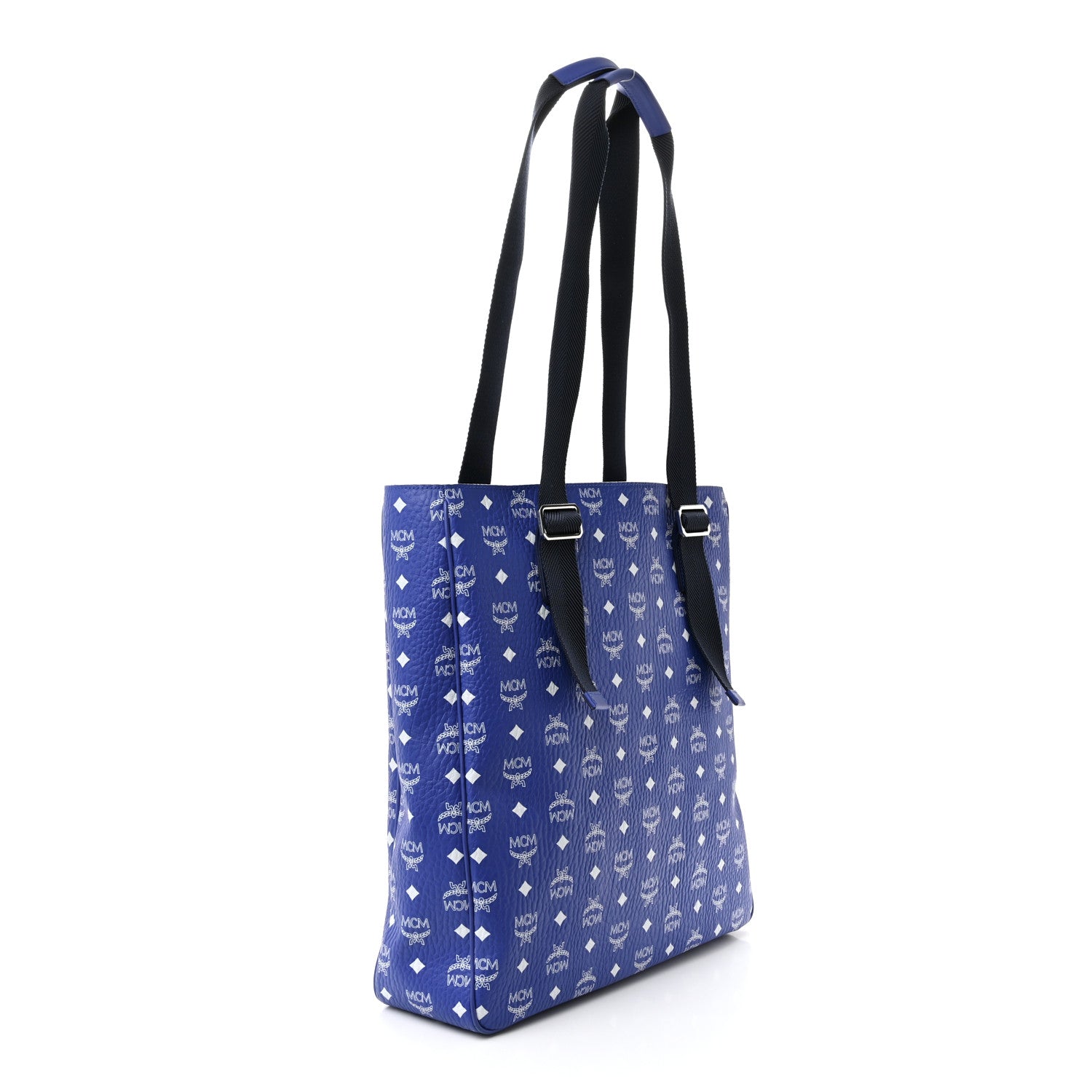 MCM Visetos Klassik Tote Blue 3 of 13