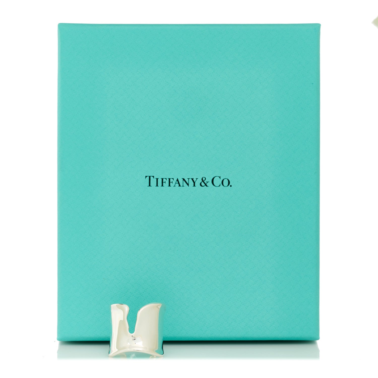 Tiffany Sterling Silver Elsa Peretti Split Ring 50 5.5 5 of 5