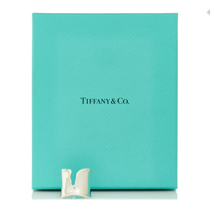 Tiffany Sterling Silver Elsa Peretti Split Ring 50 5.5 5 of 5