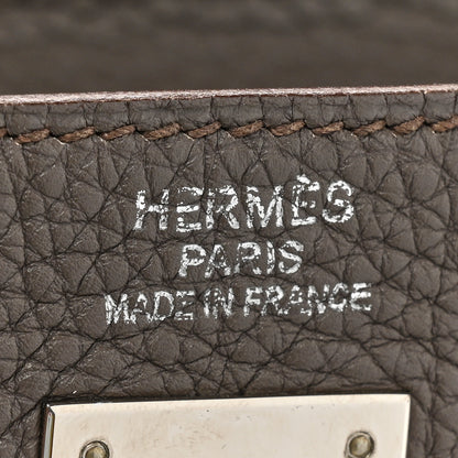 Hermes Togo Kelly Retourne 35 Etain 6 of 13