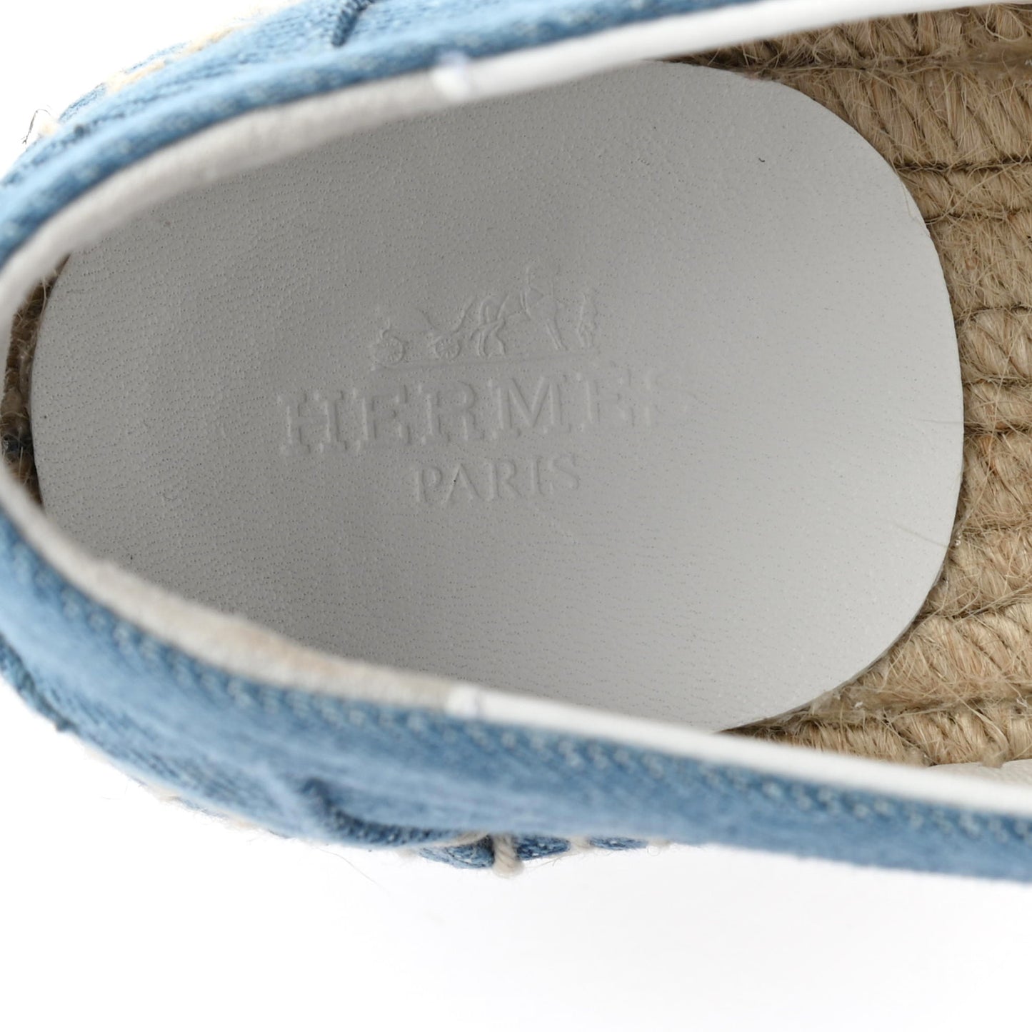 Denim Canvas Womens Trip Espadrilles 37 Bleu Clair