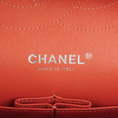 Chanel Lambskin Quilted Jumbo Double Flap Coral 6 of 10