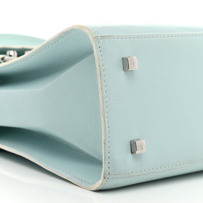Delvaux Calfskin CM Tempete Satchel Light Blue 9 of 13