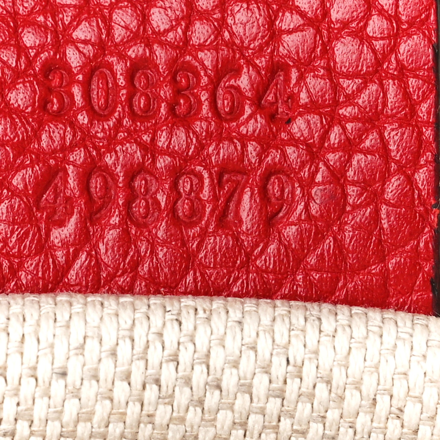 Pebbled Calfskin Small Soho Disco Bag Tabasco Red
