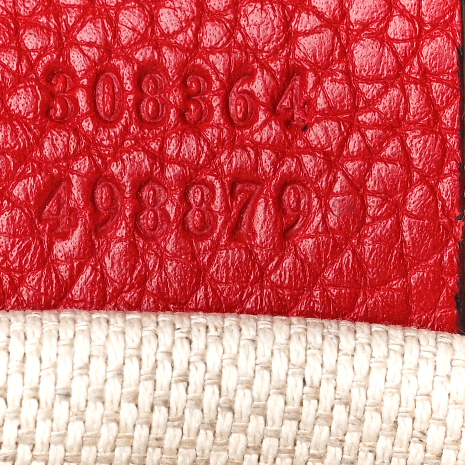 Gucci Pebbled Calfskin Small Soho Disco Bag Tabasco Red 7 of 12