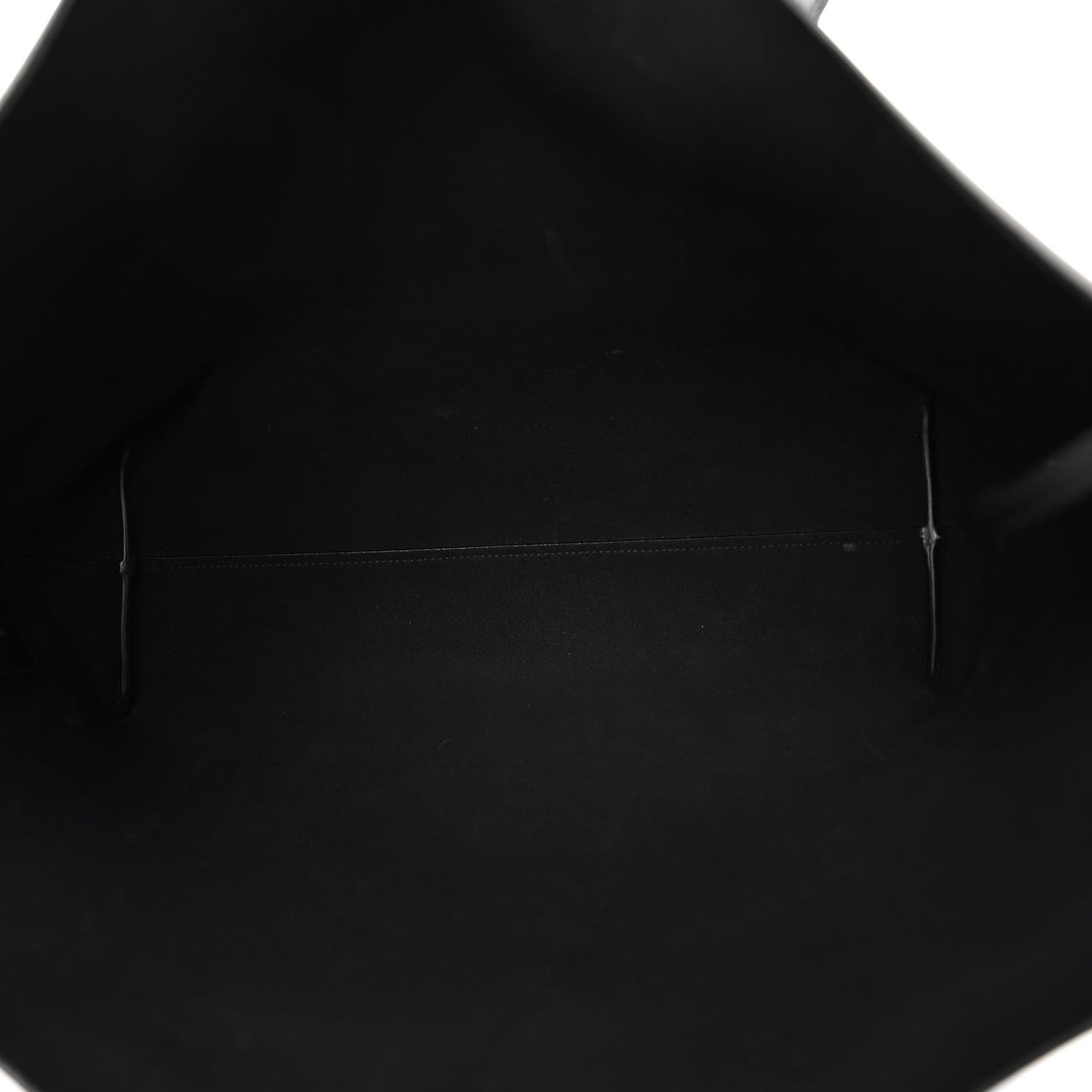 SAINT LAURENT Calfskin Large Shopping Tote Black