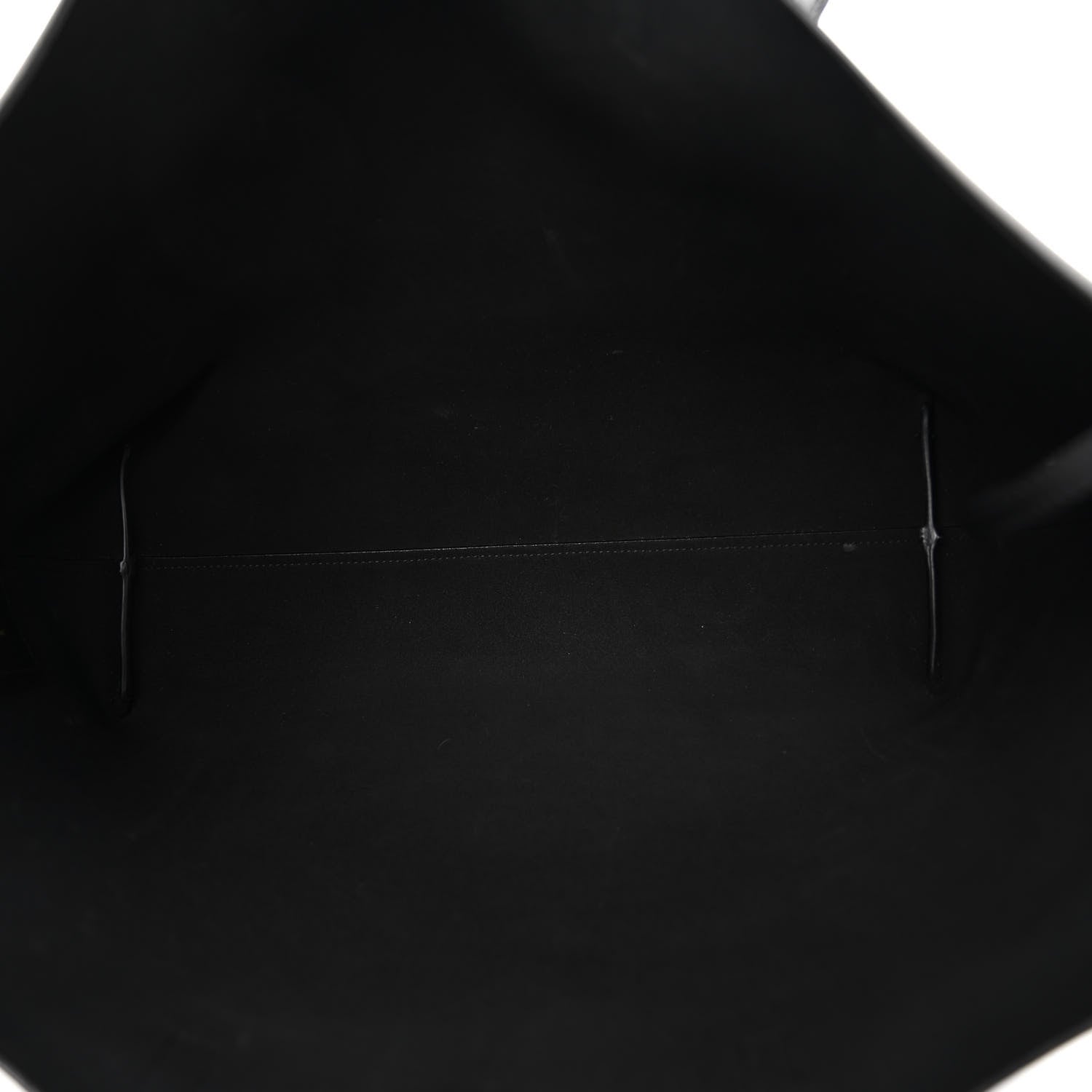 Saint Laurent SAINT LAURENT Calfskin Large Shopping Tote Black 6 of 9