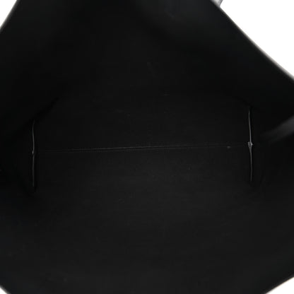 Saint Laurent SAINT LAURENT Calfskin Large Shopping Tote Black 6 of 9