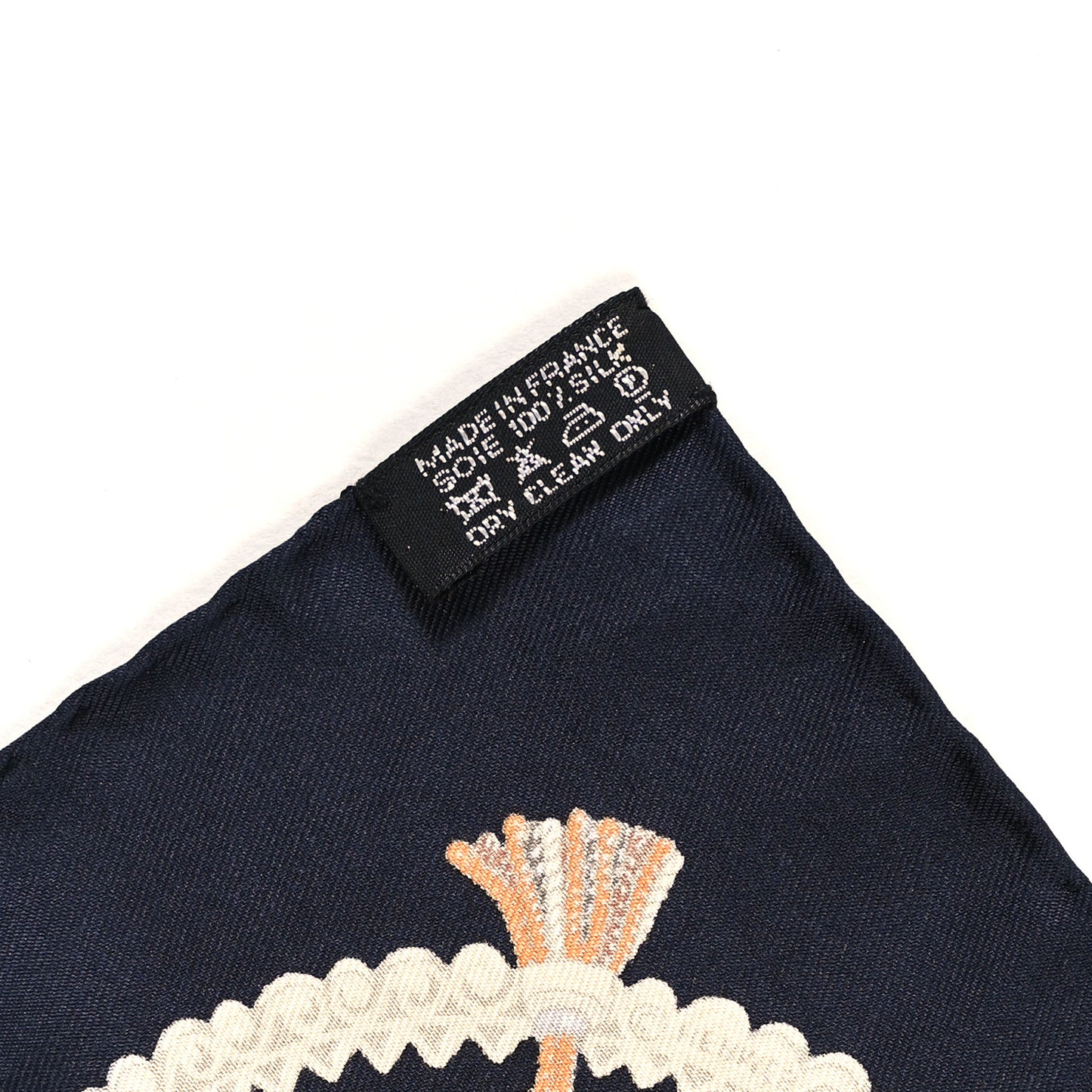 Silk Paperoles Pocket Square Scarf 45