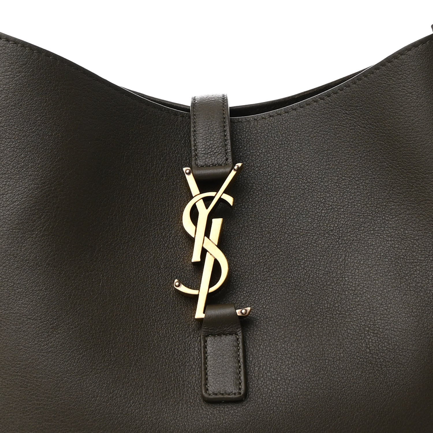 Saint Laurent Smooth Calfskin Large Le 5 A 7 Soft Hobo Light Musk 7 of 9