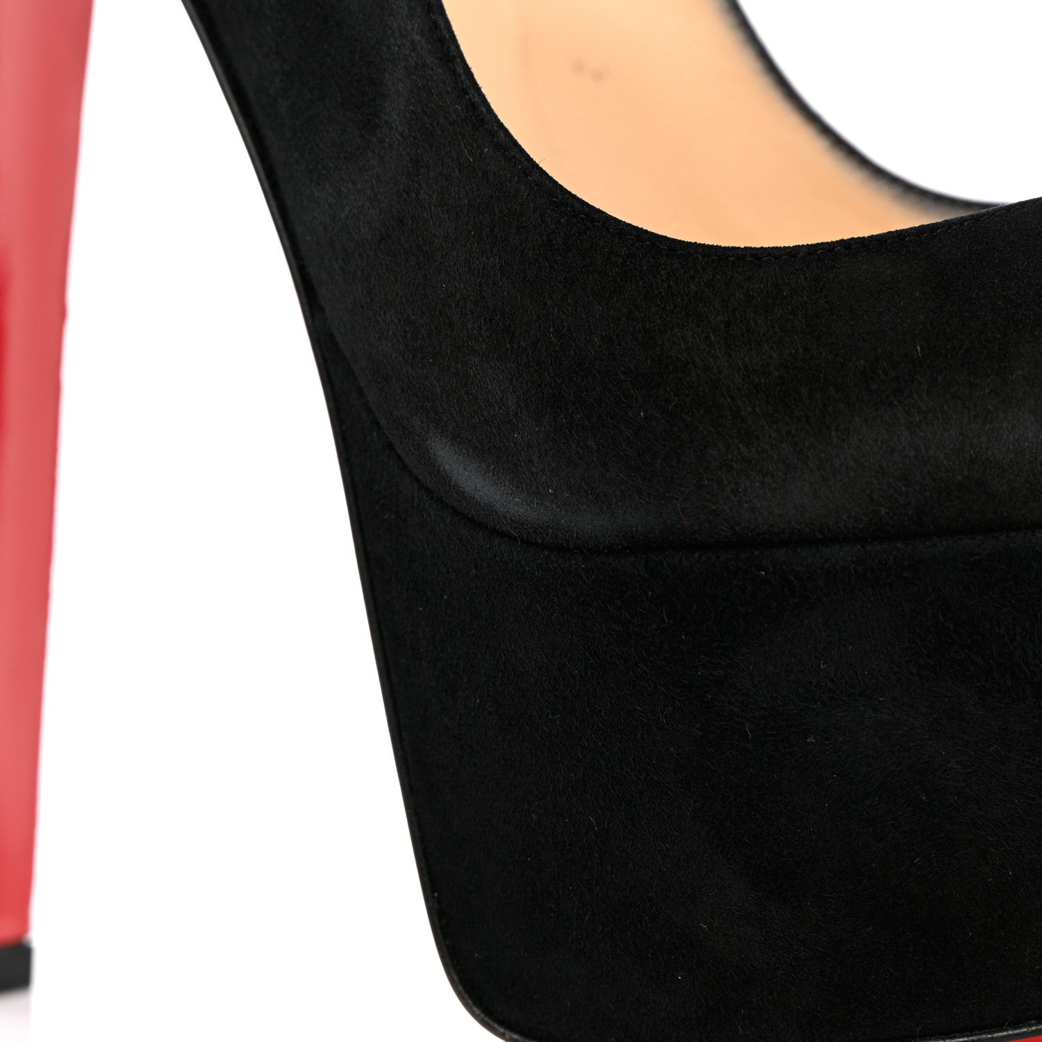 Christian Louboutin Suede Alta Vicky 160 Pumps 37 Black 7 of 15