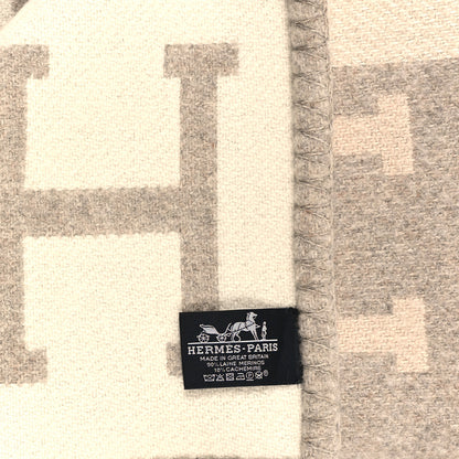 Hermes Wool Cashmere Avalon III Blanket Coco Camomille 3 of 3
