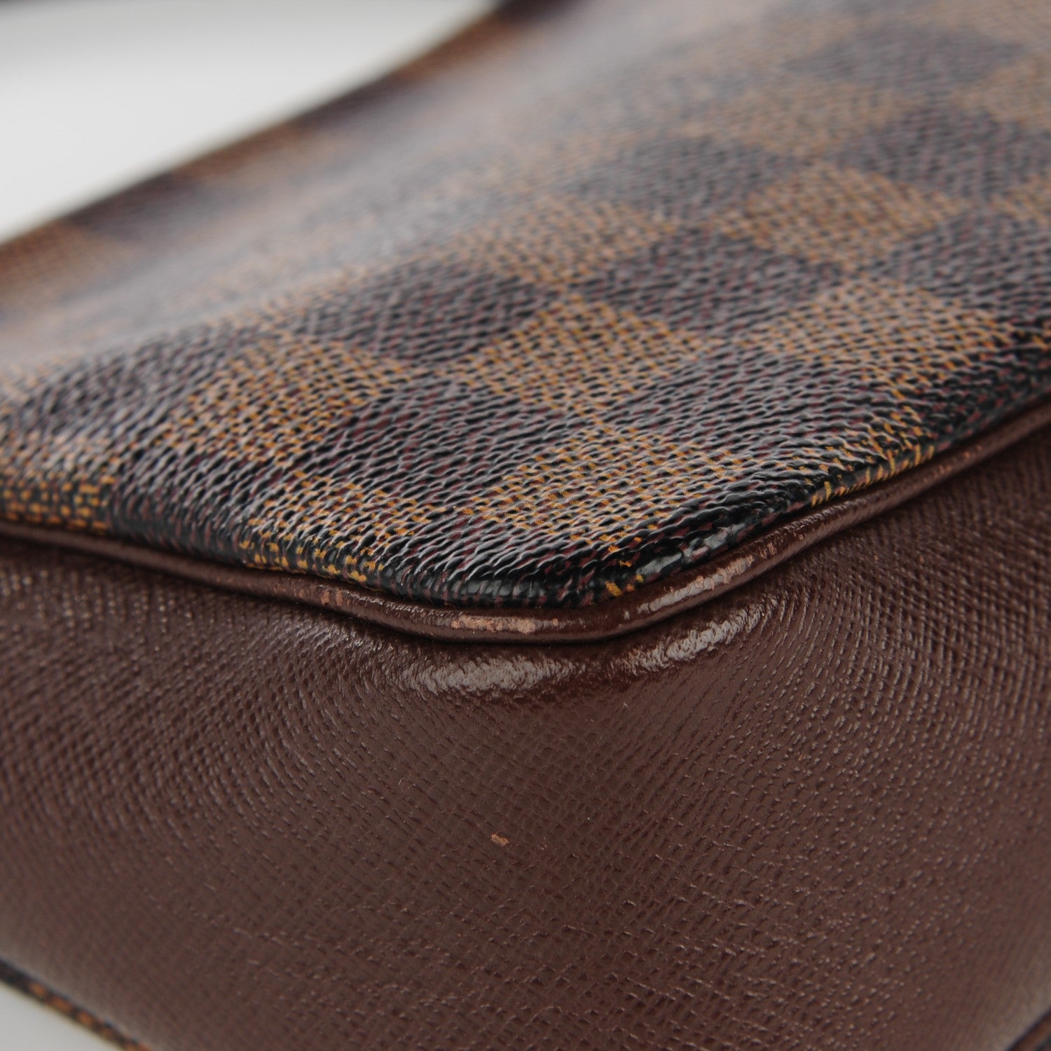 Louis Vuitton Damier Ebene Trousse Make Up Bag Pochette 9 of 9