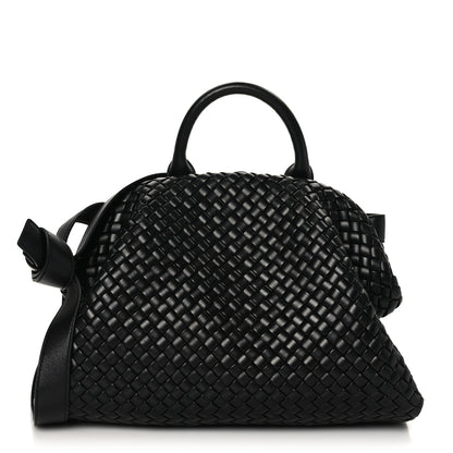 Bottega Veneta Nappa Intrecciato Medium Padded The Handle Tote Black 1 of 9