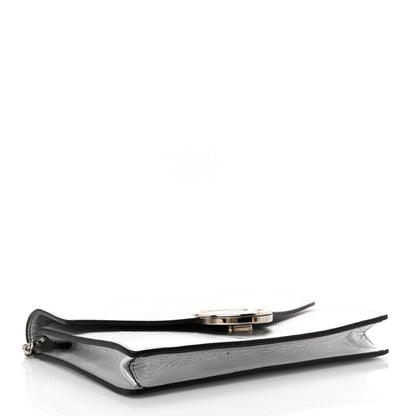 Fendi Vitello Catalan Mirror F is Fendi Medium Envelope Wallet on Chain Argento 4 of 13