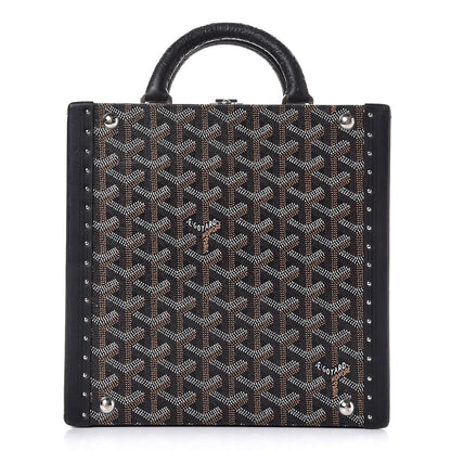 Goyard Goyardine Travelling Pet Bowl Carrier 22 Black 1 of 12