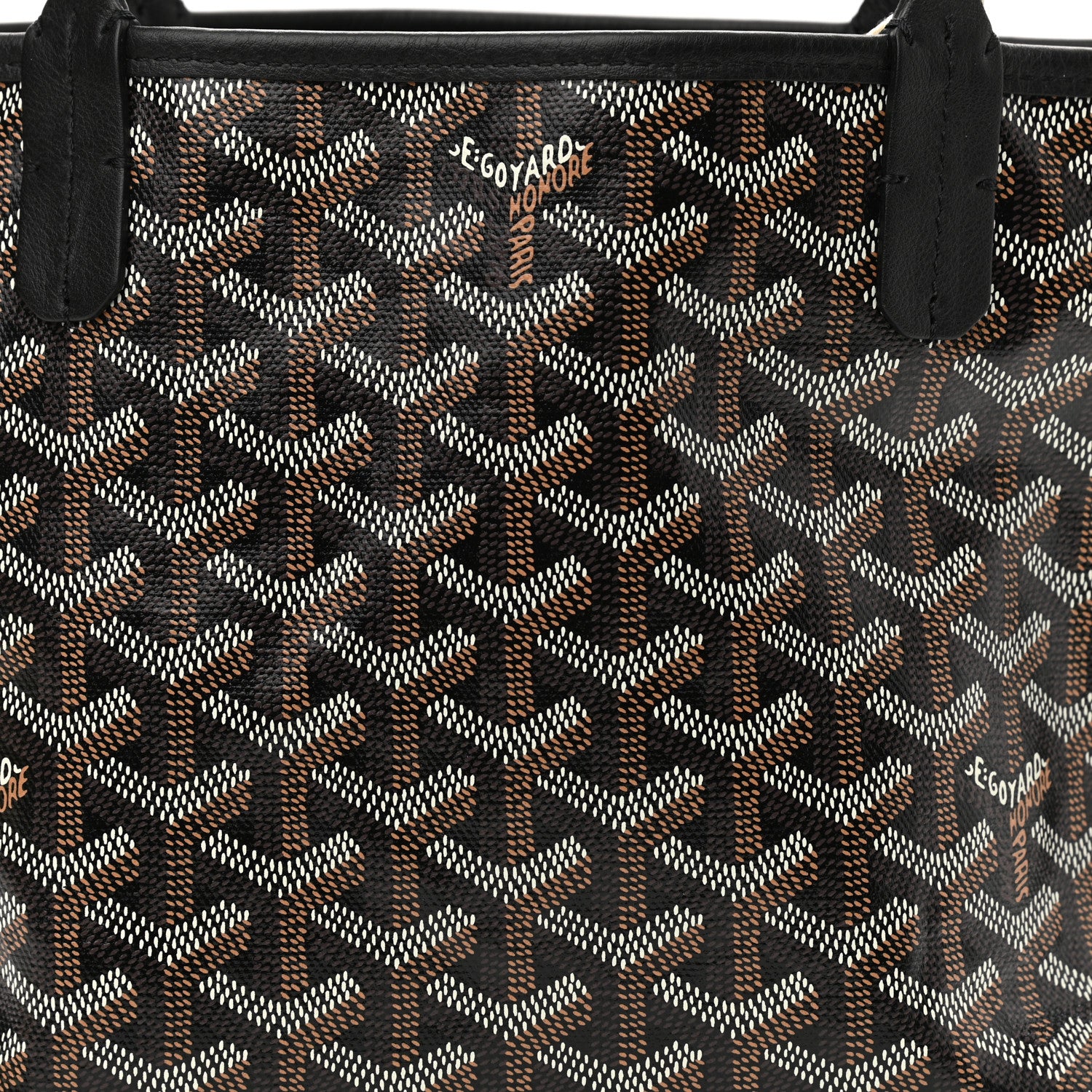 Goyard Goyardine Reversible Mini Anjou Black 9 of 11