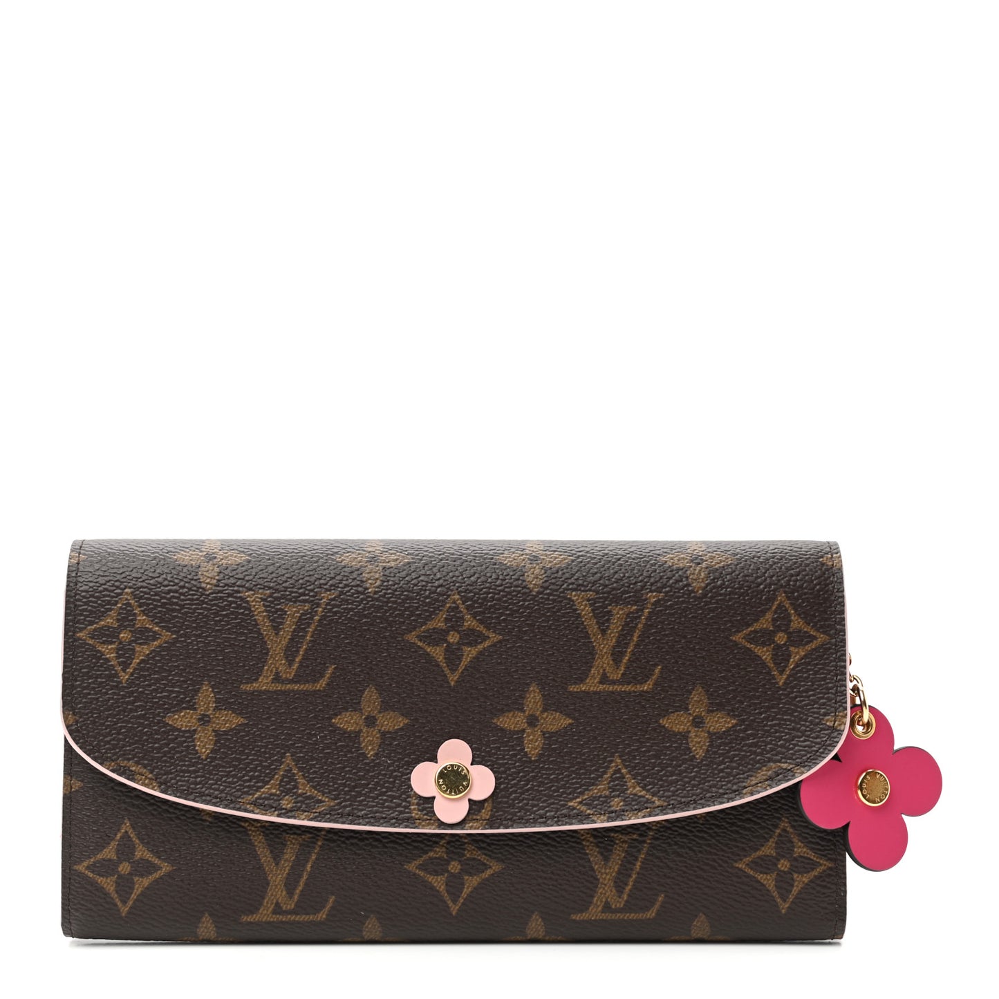 Monogram Bloom Flower Emilie Wallet