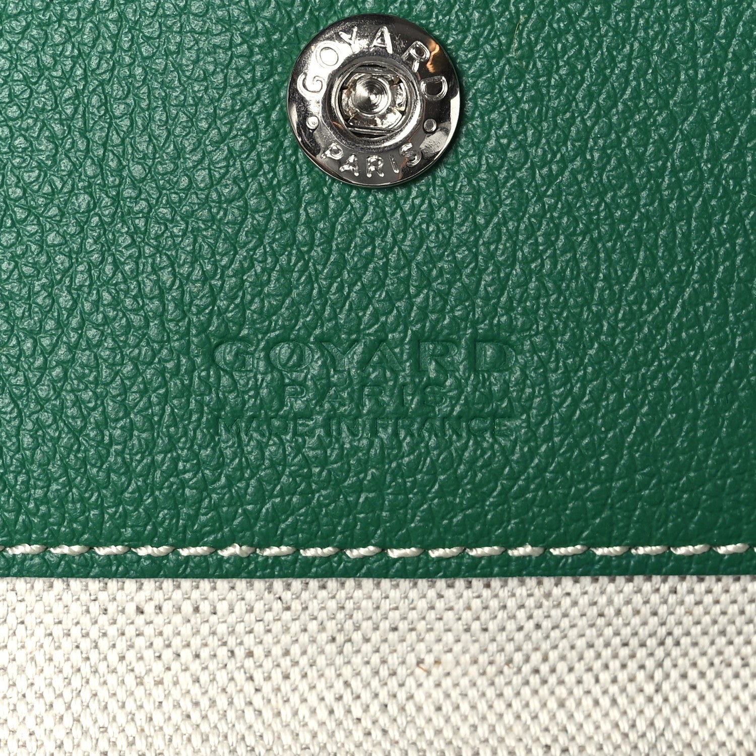 Goyard Goyardine Saint Louis GM Green 6 of 9