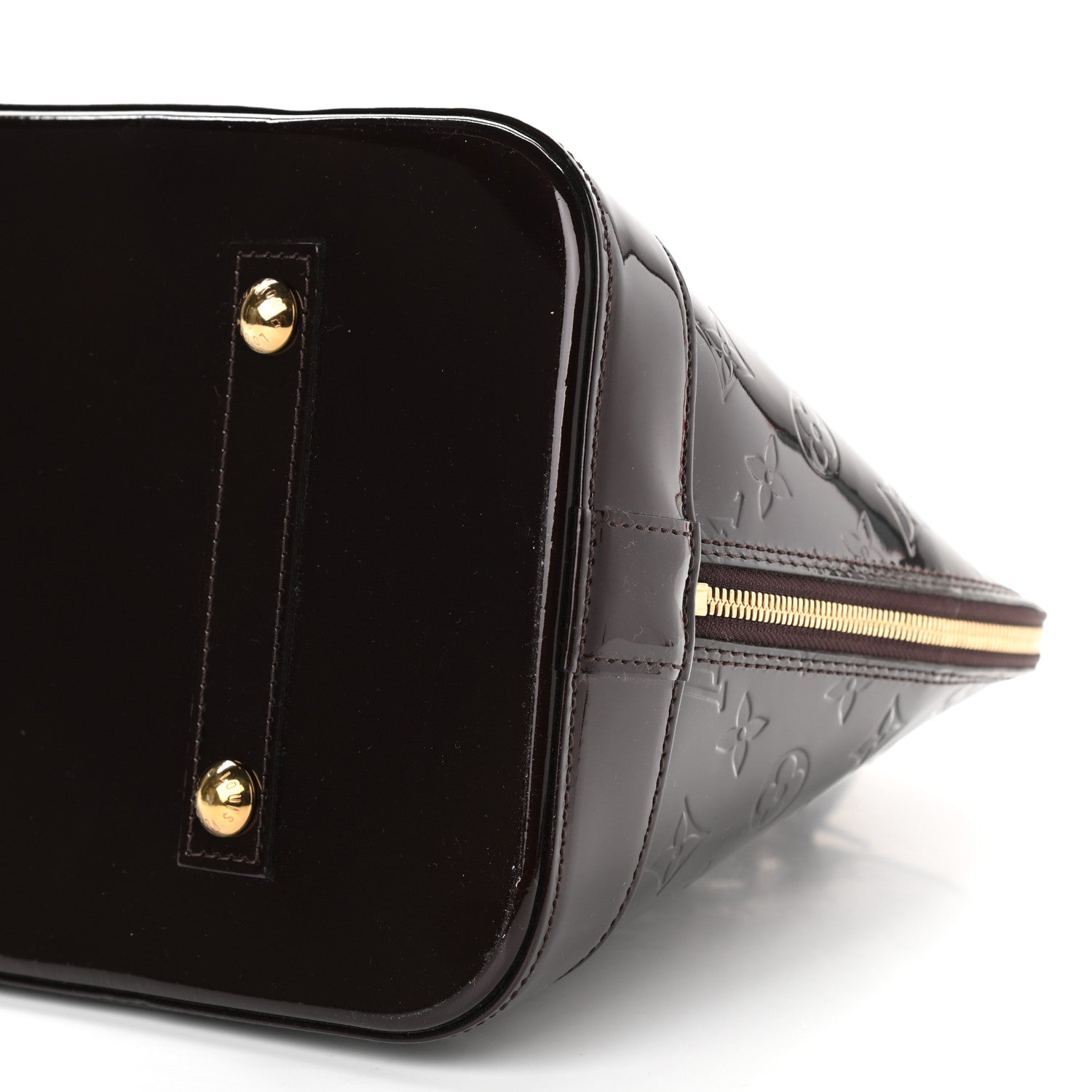 Louis Vuitton Vernis Alma GM Amarante 10 of 10