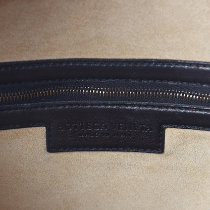 Bottega Veneta Nappa Intrecciato Embossed Medium Veneta Hobo Black 6 of 9
