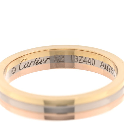 Cartier 18K Pink White Yellow Gold 3.5mm Vendome Louis Cartier Wedding Band Ring 52 6 4 of 6