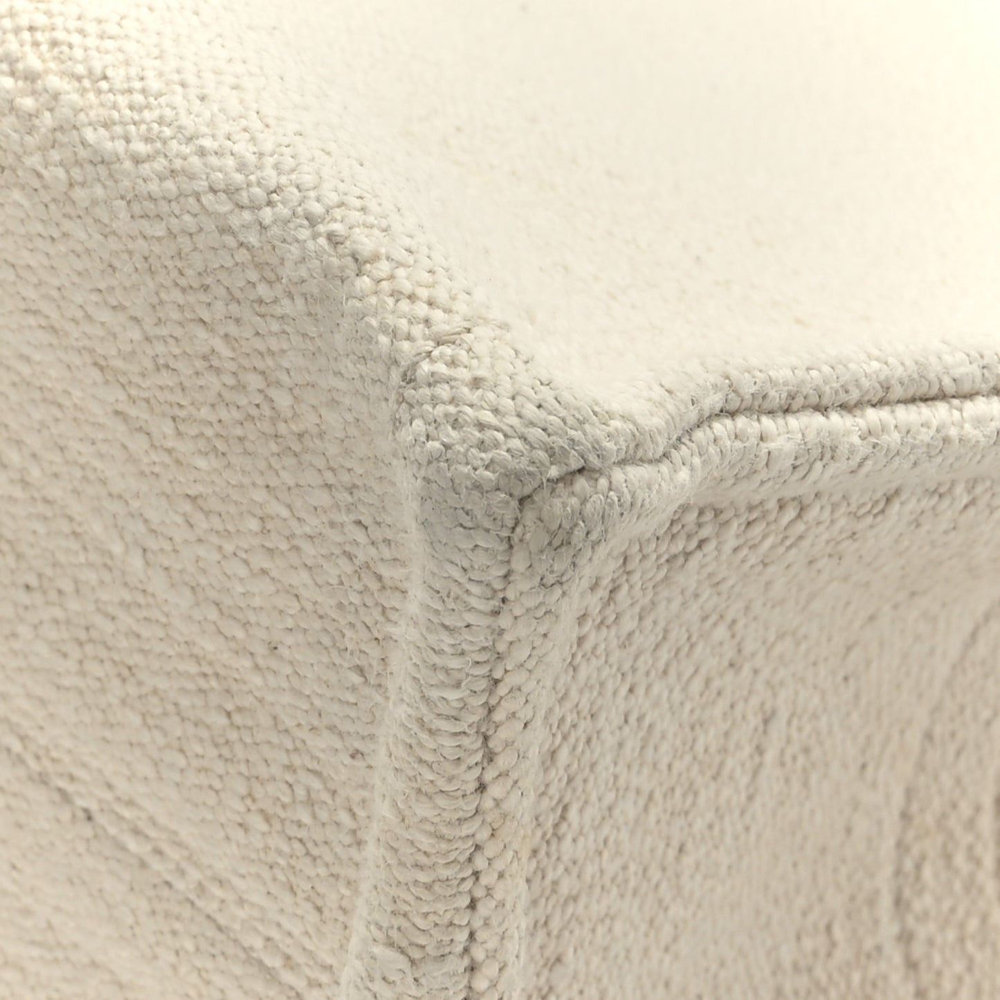 Canvas Small Cabas Thais Ecru Black