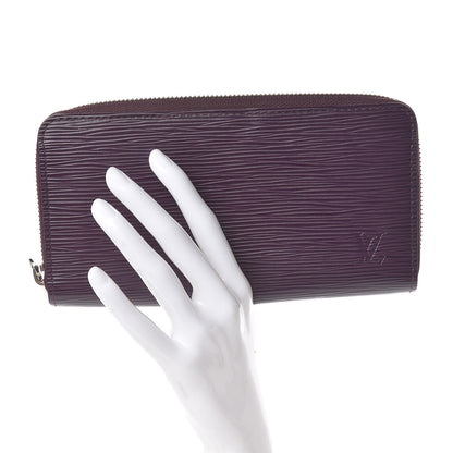 Louis Vuitton Epi Zippy Wallet Cassis 2 of 8
