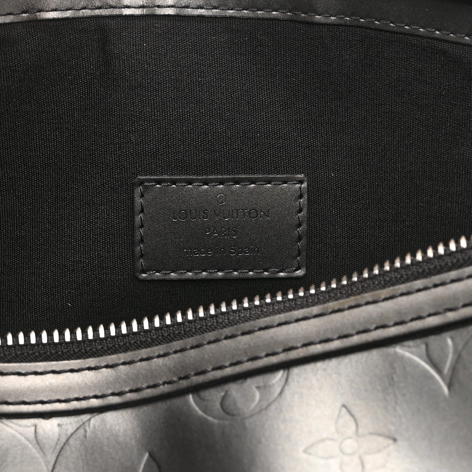 Louis Vuitton Mat Monogram Sutter Tote Black 6 of 11