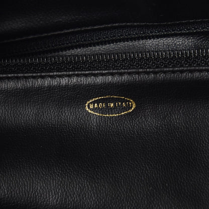 Chanel Lambskin Quilted Shopping Tote Black 7 of 7