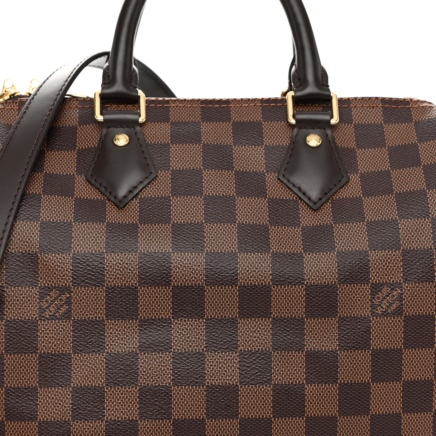 Damier Ebene Speedy Bandouliere 25